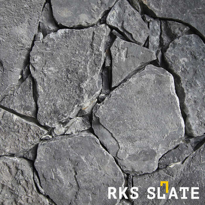 Фасадный облицовочный камень Midnight Black Loose в Воронеже