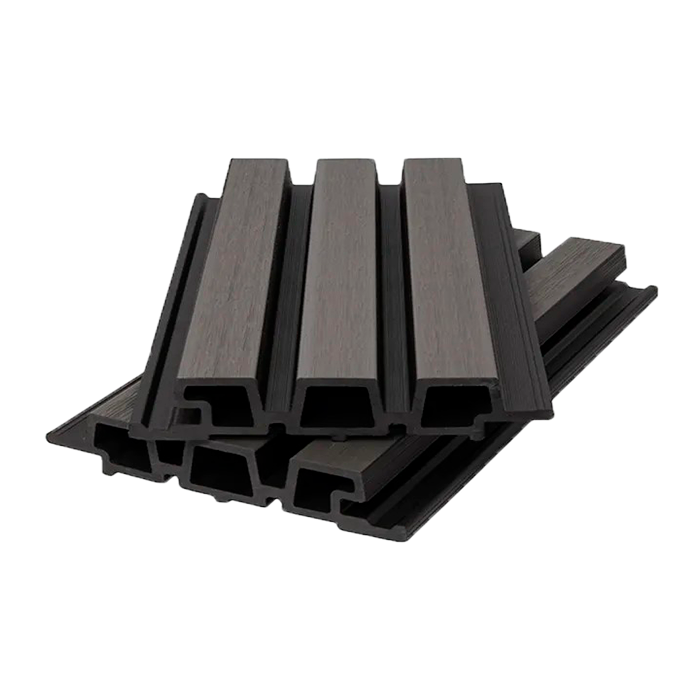 Фасадная панель реечная из ДПК KOMODO Co-Extrusion, Grey dark в Воронеже