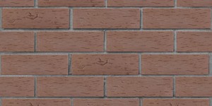 Клинкерный кирпич ЛСР Мюнхен коричневый, Береста 0,7НФ на сером шве