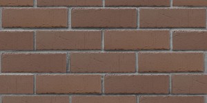 Клинкерный кирпич ЛСР Кёльн коричневый, Винтаж, 0.7НФ на сером шве