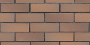 Клинкерный кирпич ЛСР Прага светло-коричневый флэш, гладкий, 0,7НФ на графитовом шве