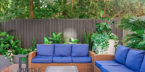 Террасная доска ДПК Turtle Shell Thai Teak Co-Extrusion забор из реечных панелей (1)