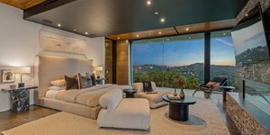 Камень для стен интерьера купить 3D панели Мрамор RKS Slate Woody Grey Classic фото после ремонта (9)