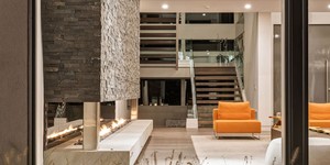 Плитка из камня в интерьере 3D панели RKS SLATE Сланец Black Rockface (1)