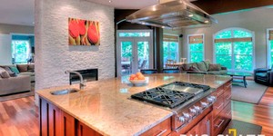 Отделка для камина 3D панели из камня RKS SLATE Кварцит White Quartz Classic купить (6)
