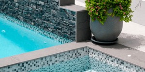 Камень для отделки фонтанов и бассейнов купить 3D панели RKS SLATE Кварцит Black Quartz Country (4)