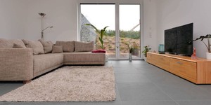 Натуральная плитка для интерьера из серого камня Сланец RKS SLATE Brazil Grey Natural купить (8)