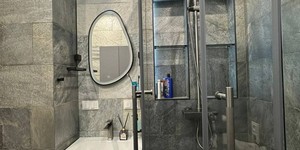Плитка для ванной комнаты из природного камня RKS SLATE Сланец Deoli Green Natural фото (1)