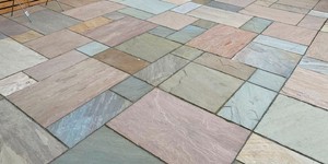 Каменные плиты мощения из песчаника RKS SLATE Belgian Multi купить по лучшей цене за м2 (1)
