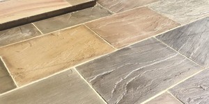 Плитка для укладки во дворе из натурального песчаника RKS SLATE Belgian Multi купить с доставкой (2)