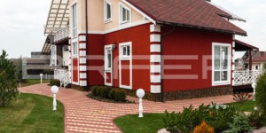 Узоры из тротуарной плитки BRAER, Прямоугольник, Красный и желтый (1)